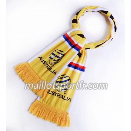 Australie Coupe du monde 2018 Écharpe Jaune